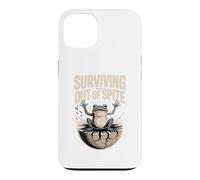 Surviving Purely Out Of Spite Frog Case for iPhone 13