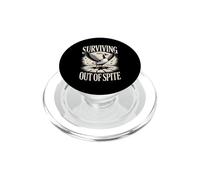 Surviving Purely Out Of Spite Funny Goose PopSockets PopGrip for MagSafe
