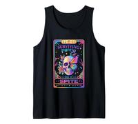 Surviving Purely Out of Spite Skull Design Tank Top