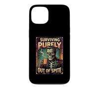 Surviving Purely Out Of Spite Zombie Prepper Case for iPhone 13