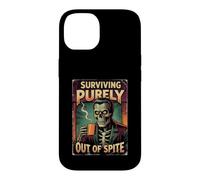 Surviving Purely Out Of Spite Zombie Prepper Case for iPhone 14