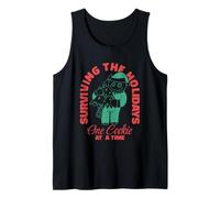 Surviving The Holidays One Cookie at A Time Tank Top