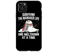 Surviving The Manager Life One Meltdown At a Time Funny Case for iPhone 11 Pro Max