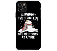 Surviving The Office Life One Meltdown At a Time Funny Case for iPhone 11 Pro Max