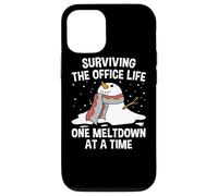 Surviving The Office Life One Meltdown At a Time Funny Case for iPhone 12/12 Pro