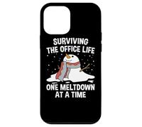 Surviving The Office Life One Meltdown At a Time Funny Case for iPhone 12 mini