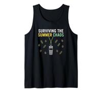 Surviving The Summer Chaos Camp Counselor Tank Top