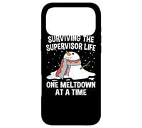 Surviving The Supervisor Life One Meltdown At a Time Funny Case for iPhone 17 Pro Max