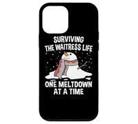 Surviving The Waitress Life One Meltdown At a Time Funny Case for iPhone 12 mini