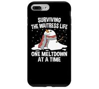 Surviving The Waitress Life One Meltdown At a Time Funny Case for iPhone 7 Plus/8 Plus