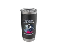 Surviving This Meeting One Sigh At A Time Grim Reaper Stainless Steel Insulated Tumbler