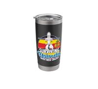 Surviving Uganda with These Crazies Uganda Stainless Steel Insulated Tumbler
