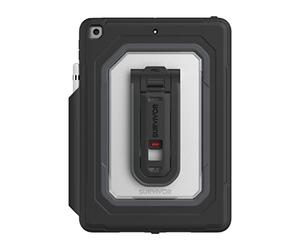 Survivor All-Terrain 10.2" iPad Case - iPad Cover with Military-Grade Drop Protection + Integrated Screen Protection - Features Sealed Ports & Buttons (9th, 8th & 7th Generation) (Black)