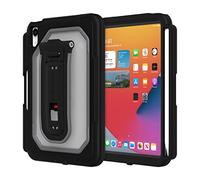 Survivor All-Terrain 6th Generation iPad Mini Case - 3X Military-Grade Drop Protection + Integrated Screen Protection - Features Sealed Ports & Buttons with Kickstand & Handstrap (Black)