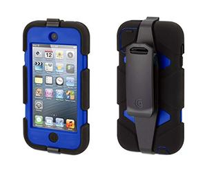 Survivor All-Terrain Case, Compatible with iPod Touch Gen 5 & 6, The Most Protective Case We've Ever Built, Black/Blue (GB35697-3)