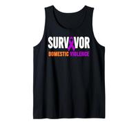 Survivor Domestic Violence - Domestic Violence Awareness Tank Top