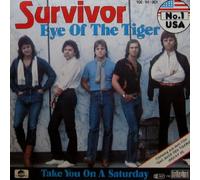 SURVIVOR - Eye of the tiger / Take you on Saturday / 100.14.001