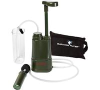 Survivor Filter PRO - Portable Hand Pump Survival Water Filter - Outdoor Water Filter Camping