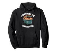 Survivor Of The Dumpster Fire Pullover Hoodie