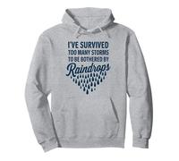 Survivor Storms Quote Motivational Inspirational Apparel Pullover Hoodie