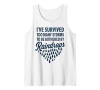 Survivor Storms Quote Motivational Inspirational Apparel Tank Top