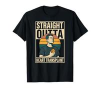 Survivor Straight Outta Heart Transplant Cool Mens Get Well T-Shirt