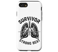 Survivor Strong Beat Lung Surgery Inspired Art Case for iPhone SE (2020) / 7/8