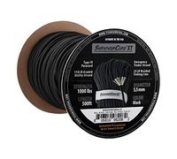 SurvivorCord 1,000 LB XT | Made in The USA | 500 Foot Spool | Tactical Black