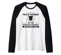 Survivors Club - Prostate Cancer Prostate Surgery Raglan Baseball Tee