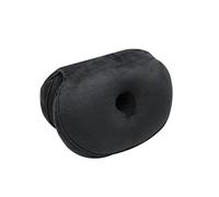 Surwin Donut Cushion Comfort Hemorrhoids Pillow Memory Foam Office Chair Cushions Buttocks cushion, Pain Pressure Relief Cushions for Pregnancy, Coccyx, Post Natal (45 cm,Black)