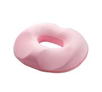 Surwin Donut Cushion Comfort Hemorrhoids Pillow Memory Foam Office Chair Cushions Pressure Sore Cushion, Pain Pressure Relief Cushions for Pregnancy, Coccyx, Post Natal (One size,Women's pink)