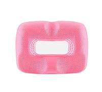 Surwin Donut Cushion Velvet Hemorrhoids Pillow Memory Foam Office Chair Cushions Pressure Sore Cushion Pain Pressure Relief Cushions for Pregnancy, Coccyx, Post Natal (Light pink,One size)