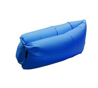 Surwin Inflatable Lounger Air Sofa Portable Waterproof Anti-Air Leaking Air Beach Chair, Inflatable Couch Chair for Outdoor Camping, Travelling, Pool,Hiking, Beach Parties (Royal blue,200x70cm)