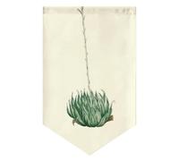 Surwin Japanese Noren Door Curtain Panel Eyelet Linen, Door Curtain Short Drop Sheer for Window Light-Filtering for Sushi Restaurant Kitchen Up to 59 cm - 260 cm & Above (Plant print 9,40 * 60cm)