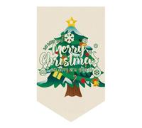 Surwin Japanese Noren Door Curtain Panel Eyelet Linen, Door Curtain Short Drop Sheer for Window Light-Filtering for Sushi Restaurant Kitchen Up to 59 cm - 260 cm & Above (Christmas Style 8,20 * 30cm)