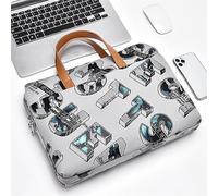 Surwin Laptop Bag, 13.3/14.1/15.6 Inch Laptop Sleeve Case with Soft plush Lining Zippered Laptop Bags for Women Men, Laptop Handbags for Business, Office, School (13.3/14.1 inch,Grey)