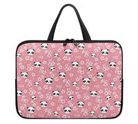 Surwin Laptop Sleeve Case with Handle,Strawberry Pattern Computer Covers for Laptops Waterproof Laptop Cover Bag with Zipper Laptop Briefcase Bag Durable Laptop Sleeve (13 inch,Cherry Blossoms)