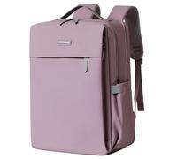 Surwin Multi-Compartments Laptop Backpack Minimalist (Pink)