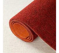 Surwin Office Chair Mat with Non-Slip Backing for Floor Protection,Anti-Scratch Thick Office Chair Mat for Hardwood Floor Under Desk Rug Multi-Purpose Under Desk Carpet (Burgundy A,80x80cm)