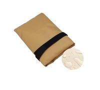 Surwin Outside Tap Cover for Winter, 1/2/4/6/8/10pcs Large Outdoor Tap Cover, Waterproof & Thickened Outdoor Taps Frost Protector, Protects Garden Tap from Freezing and Bursting (Light brown,8pc)