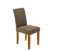 Surwin Stretch Dining Chair Covers Slipcover 2/4/6/8pcs, Removable Washable Protector Cover Seat Decoration for Hotel Ceremony Banquet Kitchen Restaurant Home Wedding Party (ArmyGreen,8pcs)