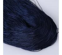 Surwin String Curtains for Doors Fly Screen, Grace String Bead Curtain Bohemian Room Divider Beads Door Indoor Outdoor Window Hallway Tassel Doorway Living Room Bedroom Home (Navy blue,3x3m)