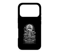 Surya Sun God Hindu Vedic Solar Deity Chariot Power Case for iPhone 17 Pro