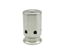 SUS 304 Pressure Relief Valve with 1.5" & 2" Three-Clamp Ring, Outer Diameter 50.5mm / 64mm, 1-4bar(Ferrule OD 64mm,1 Bar)