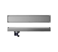 sus 304 stainless steel shower floor drain 5.5cm wide can be embedded with ceramic tiles anti odor for bathroom kitchen,5.5cmZ X 40CM C (5.5cm X 50cm C A)