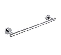SUS 304 Stainless Steel Towel Bar 18-Inch Towel Rack Wall Mounted Towel Rail Towel Rod for Bathroom Modern Style Polished Finish