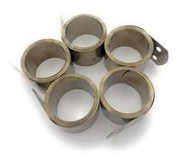 SUS301 Constant Force Spring，Load 24.8 lbs，ID 1.828",OD 2.242",Total Length 48",EXTANDED Length 36",Material Wideness 1.5",Material Thickness 0.025",Pack of 5