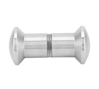 SUS304 Glass Door Handle High Gloss Shower Door Pull Cabinet Drawer Knob Furniture Fitting 304 Stainless Steel Office Home
