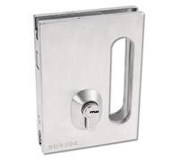 SUS304 Stainless Steel Door Lock for Office, Hotel, and Store Durable Double & Single Door Locks for Women‘s Dress Bags, Building Security, MS491 1 Piece