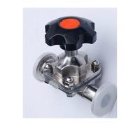 SUS316 Direct Triple Clamp Quick Charge Diaphragm Valve Food Grade Manual Diaphragm Valve DN15-DN50 (DN20)